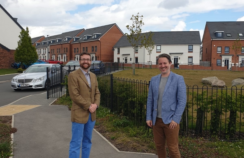 Alexander Stafford MP with Howarth staff in Waverley