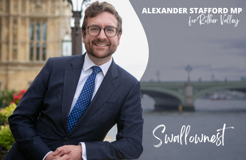 Alexander Stafford MP in Swallownest