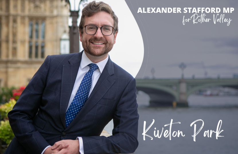 Alexander Stafford MP in Kiveton