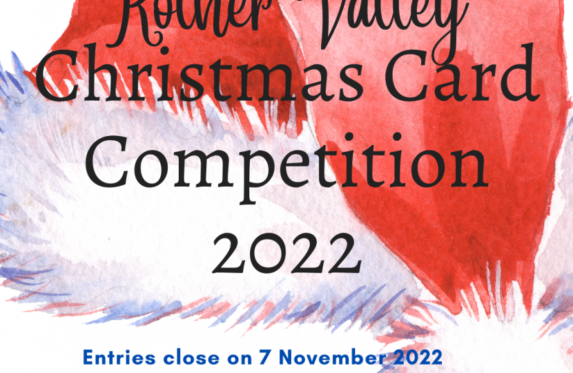 Christmas card comp graphic