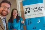 Meeting Becky at Rotherham Tuneless Choir